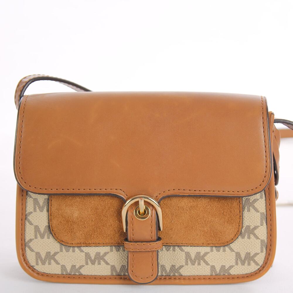 Michael Kors Signature Messenger Bag - Picture 6 of 8